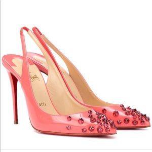 Christian Louboutin pink heels